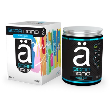 Nanosupps - BCAA Aminosav - Bubble Gum (Rágógumi) - 420 g