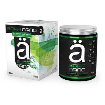 Nanosupps - BCAA Aminosav - Uborka-lime - 420g