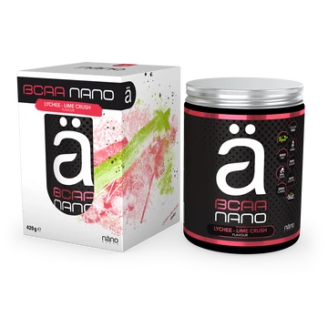 Nanosupps - BCAA Aminosav - Lychee-Lime Crush - 420g