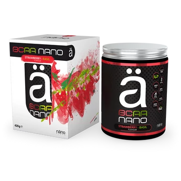 Nanosupps - BCAA Aminosav - Eper-Bazsalikom - 420 g
