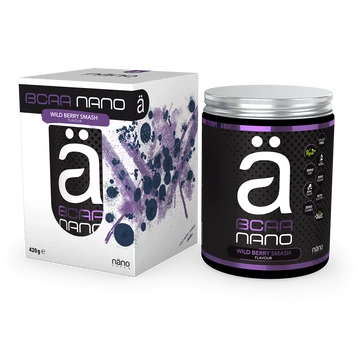 Nanosupps - BCAA Aminosav - Wildberry Smash (Erdei bogyós-gyümölcs)- 420 g