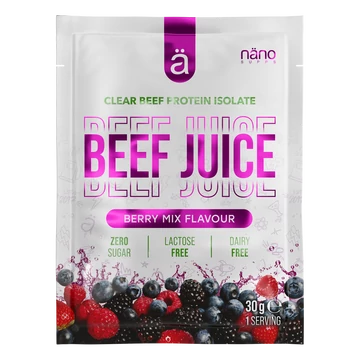  Nanosupps - Beef Juice Clear Protein Isolate Sample - Berry Mix - 30g