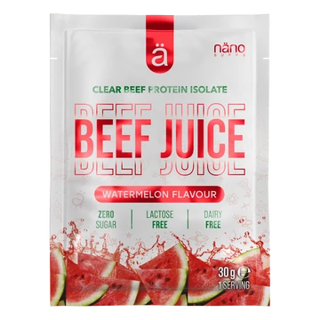  Nanosupps - Beef Juice Clear Protein Isolate Sample - Watermelon - 30g