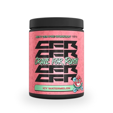 Nanosupps - Crave For Rush (CFR) - Preworkout Booster - Icy Watermelon - 400 g