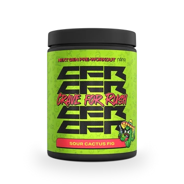 Nanosupps - Crave For Rush (CFR) - Preworkout Booster - Cactus Fige - 400 g