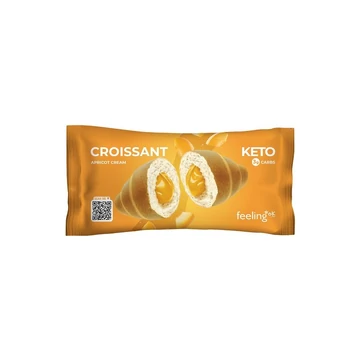 FeelingOK - Protein Croissant *ÚJ RECEPT - Sárgabarackos krémmel töltött - 50g 