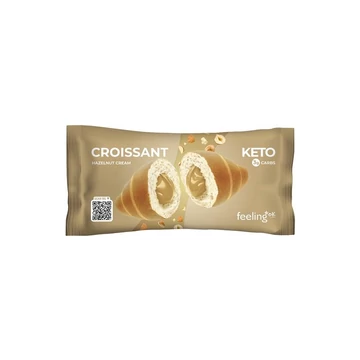 FeelingOK - Protein Croissant *ÚJ RECEPT - Mogyorós krémmel töltött - 50g 