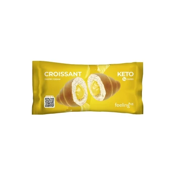 FeelingOK - Protein Croissant *ÚJ RECEPT - Pastry krémmel töltött - 50g 