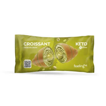 FeelingOK - Protein Croissant *ÚJ RECEPT - Pisztáciás krémmel töltött - 50g 