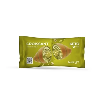 FeelingOK - Protein Croissant *ÚJ RECEPT - Pisztáciás krémmel töltött - 50g 