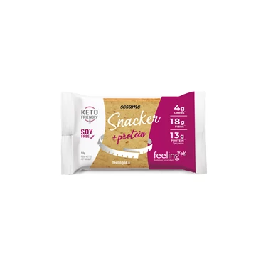FeelingOK - Snacker  - Magas rost- és fehérjetartalmú - Szezámmagos - 50g