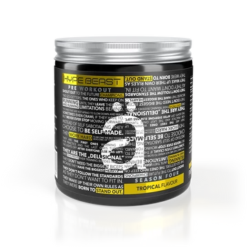 Nanosupps - Hype Beast - Preworkout Booster - Tropical (Trópusi Gyümölcs) - 320 g