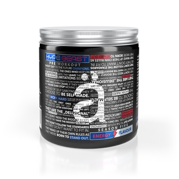 Nanosupps - Hype Beast - Preworkout Booster - Energiaital - 320 g