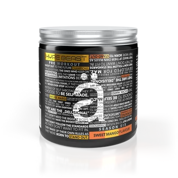 Nanosupps - Hype Beast - Preworkout Booster - Sweet Mango - 320 g