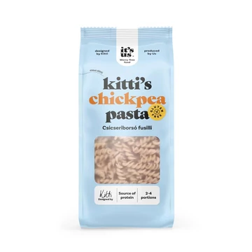 Its Us - Gluténmentes Kitti's Csicseriborsó Száraztészta - 250g - Fusilli