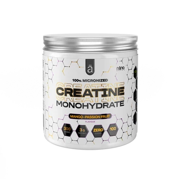 Nanosupps - Creatine Monohydrate - Mangó-maracuja - 300g 