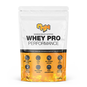 MHN - Whey Pro Performance - Holland csokoládé - 1000g 