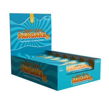 Nanosupps - Protein Bar - Maple Syrup & Pancake fehérjeszelet - 12x55g