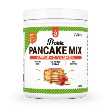 Nanosupps - Fehérjés Palacsintapor - Almás-fahéjas ízesítés - 500g