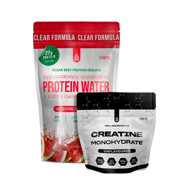   Nanosupps - Protein Water Clear Isolate - Watermelon- 450g + AJÁNDÉK Creatine 150g