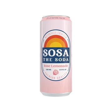 Sosa The Soda - Rose Lemonade 330ml