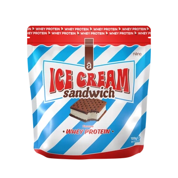  Nanosupps - Whey Protein - Ice Cream Sandwich fehérjepor - 1000g 