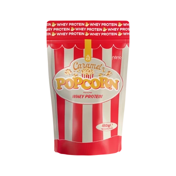  Nanosupps - Whey Protein - Caramel Popcorn fehérjepor - 450g 
