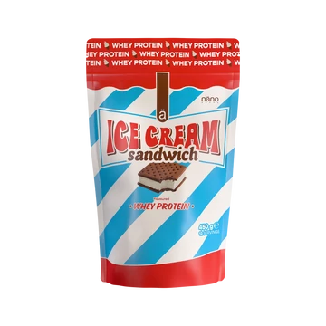  Nanosupps - Whey Protein - Ice Cream Sandwich fehérjepor - 450g 