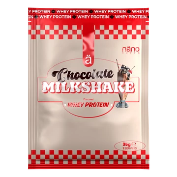  Nanosupps - Whey Protein - Csokoládés Milkshake  fehérjepor - Sample - 35g