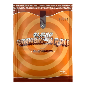  Nanosupps - Whey Protein - Fahéjas csigás fehérjepor - Sample - 35g