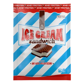  Nanosupps - Whey Protein - Ice Cream Sandwich fehérjepor - Sample - 35g