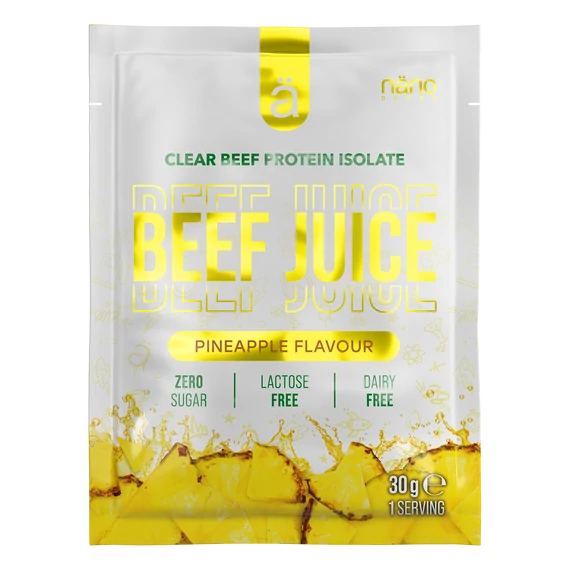  Nanosupps - Beef Juice Clear Protein Isolate Sample - Pineapple - 30g