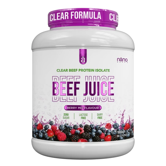  Nanosupps - Beef Juice Clear Protein Isolate - Berry Mix - 1800g