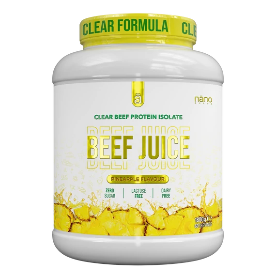  Nanosupps - Beef Juice Clear Protein Isolate - Pineapple - 1800g
