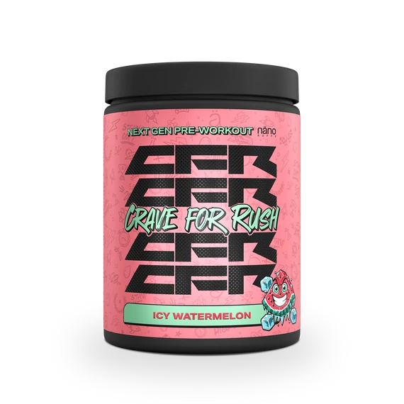 Nanosupps - Crave For Rush (CFR) - Preworkout Booster - Icy Watermelon - 400 g