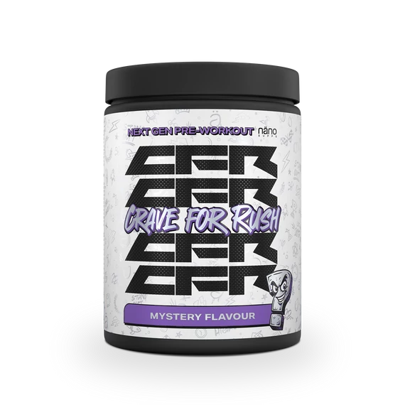 Nanosupps - Crave For Rush (CFR) - Preworkout Booster - Mystery Flavour - 400 g