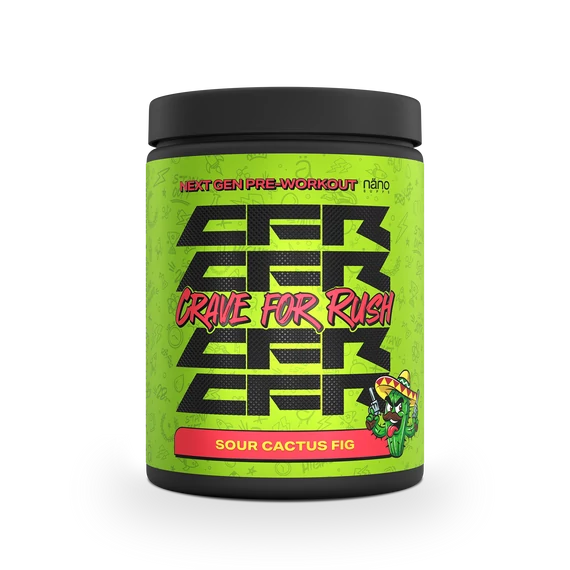 Nanosupps - Crave For Rush (CFR) - Preworkout Booster - Cactus Fige - 400 g