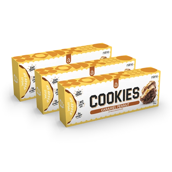 Cookies karamell mogyoro 128g