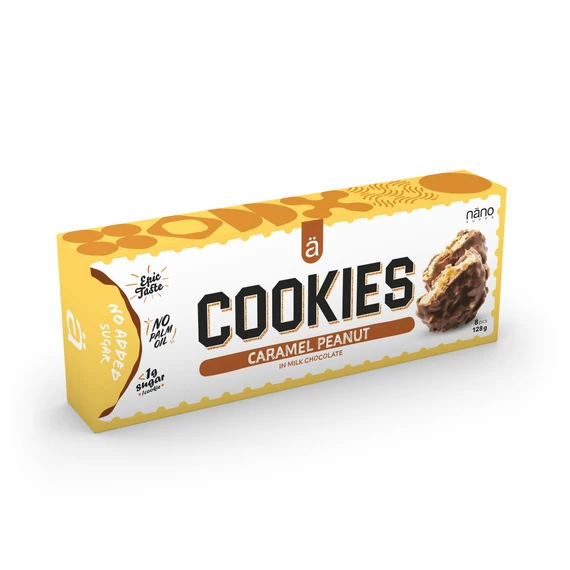 Cookies karamell mogyoro 128g