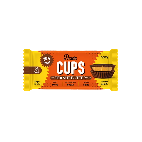 Nanosupps - Protein Cups - Mogyoróvajas 42g