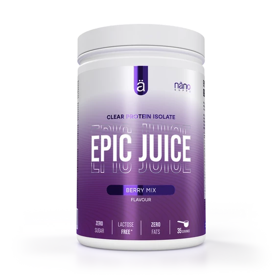 Nanosupps epic juice clear isolate protein berry mix