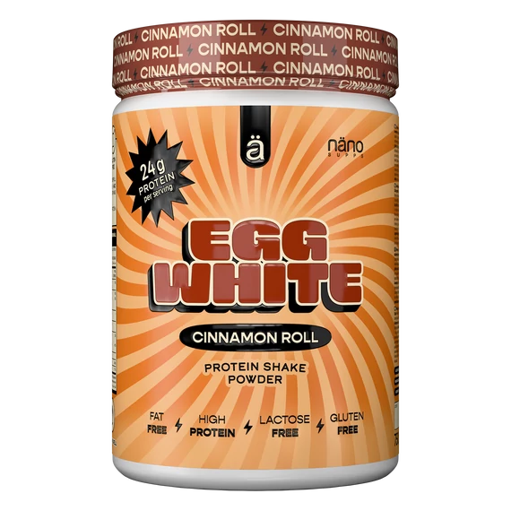  Nanosupps - Egg White Protein - Cinnamon Roll - 750g