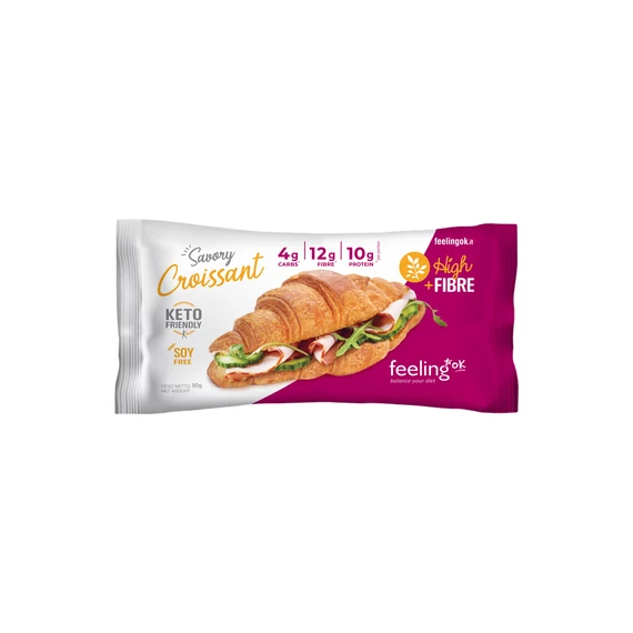 FeelingOK - Croissant - Magas rosttartalmú - Natúr - 50g