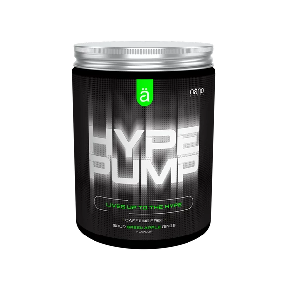 Nanosupps - Hype Pump - Preworkout Booster - Savanyú Zöldalma - 420 g