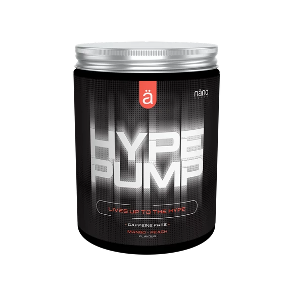 Nanosupps - Hype Pump - Preworkout Booster - Mangó-Barack - 420 g