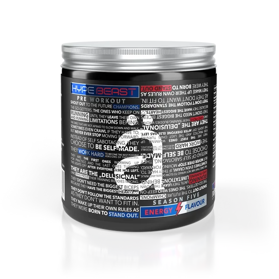 Nanosupps - Hype Beast - Preworkout Booster - Energiaital - 320 g