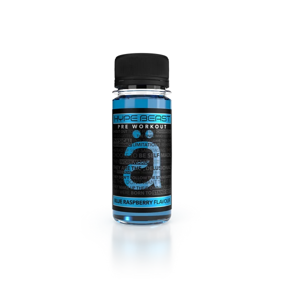 Nanosupps - Hype Beast PWO Shot 60ml - Kék-Málna ízű