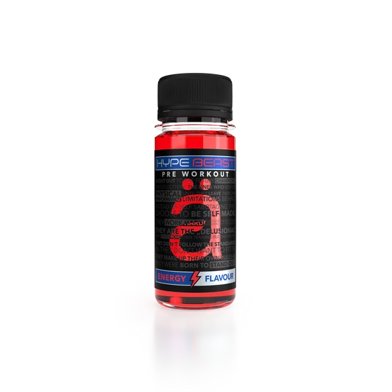 Nanosupps - Hype Beast PWO Shot 60ml - Energiaital izű
