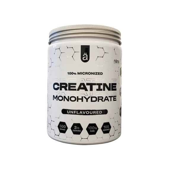 Nanosupps - Creatine Monohydrate - Ízesítetlen - 500g