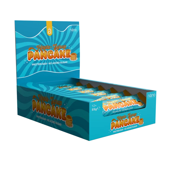 Nanosupps - Protein Bar - Maple Syrup & Pancake fehérjeszelet - 12x55g